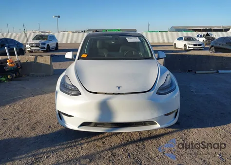 2022 Tesla Model Y Long Range Dual Motor All-Wheel Drive from USA, damaged, VIN 7SAYGAEE5NF433477